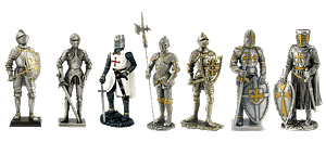 Figurengruppe Ritter