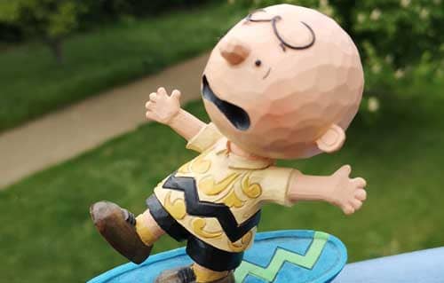 Charlie Brown Skateboard